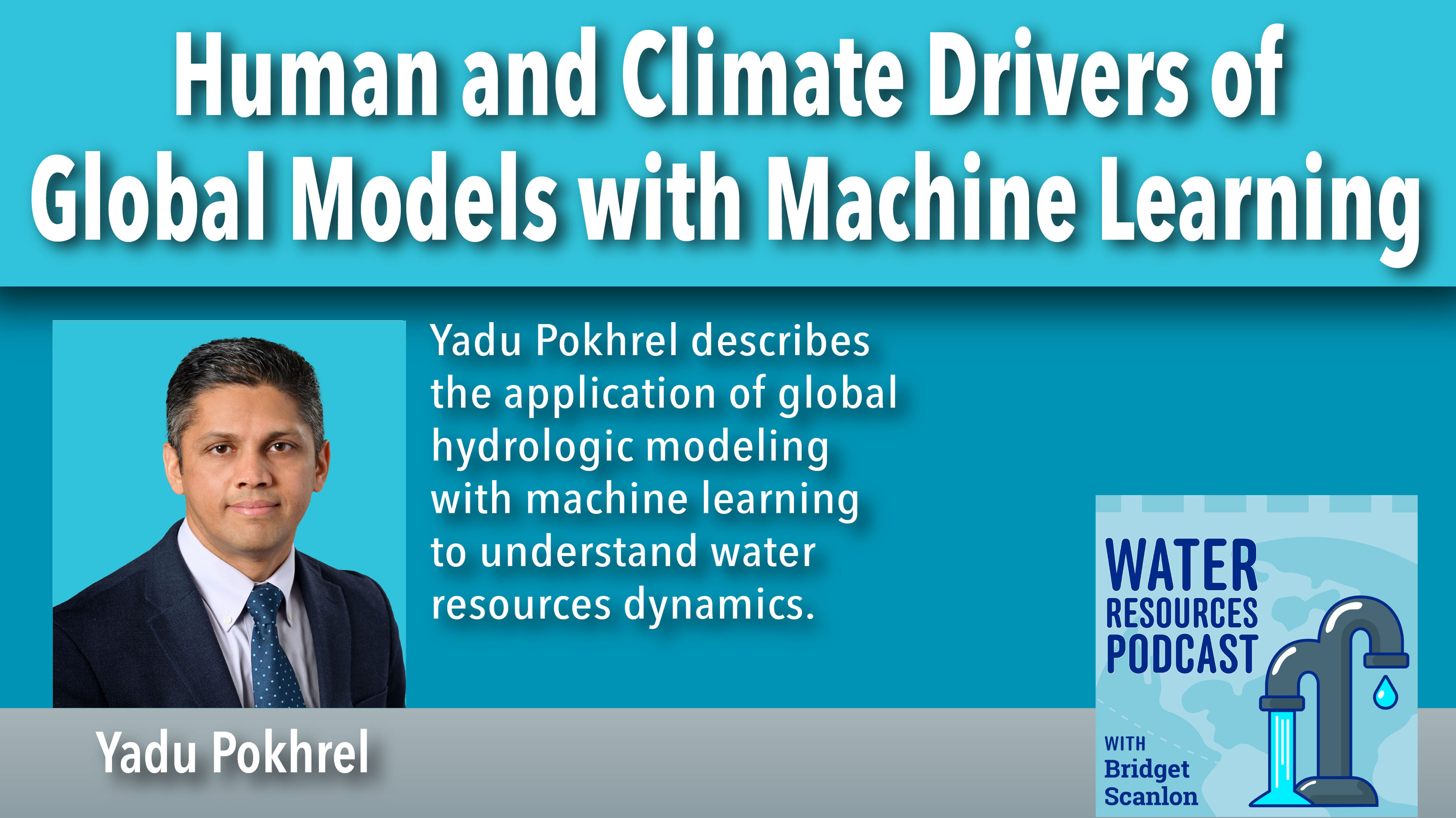 Machine learning, Hydrologic modeling, climate, global, Colorado River Basin