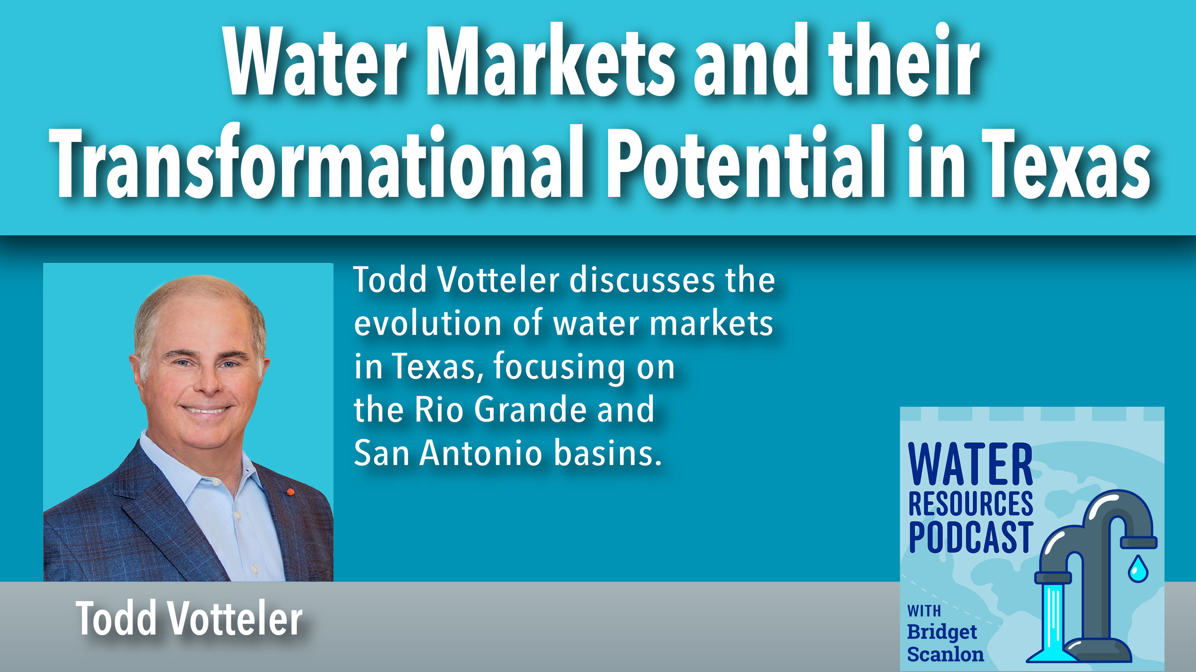 water markets, Texas, Edwards Aquifer, Rio Grande, Votteler