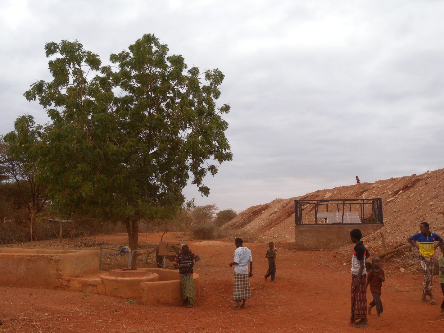 Non-operational submersible pump during 2011 drought in Wajir County, Kenya.