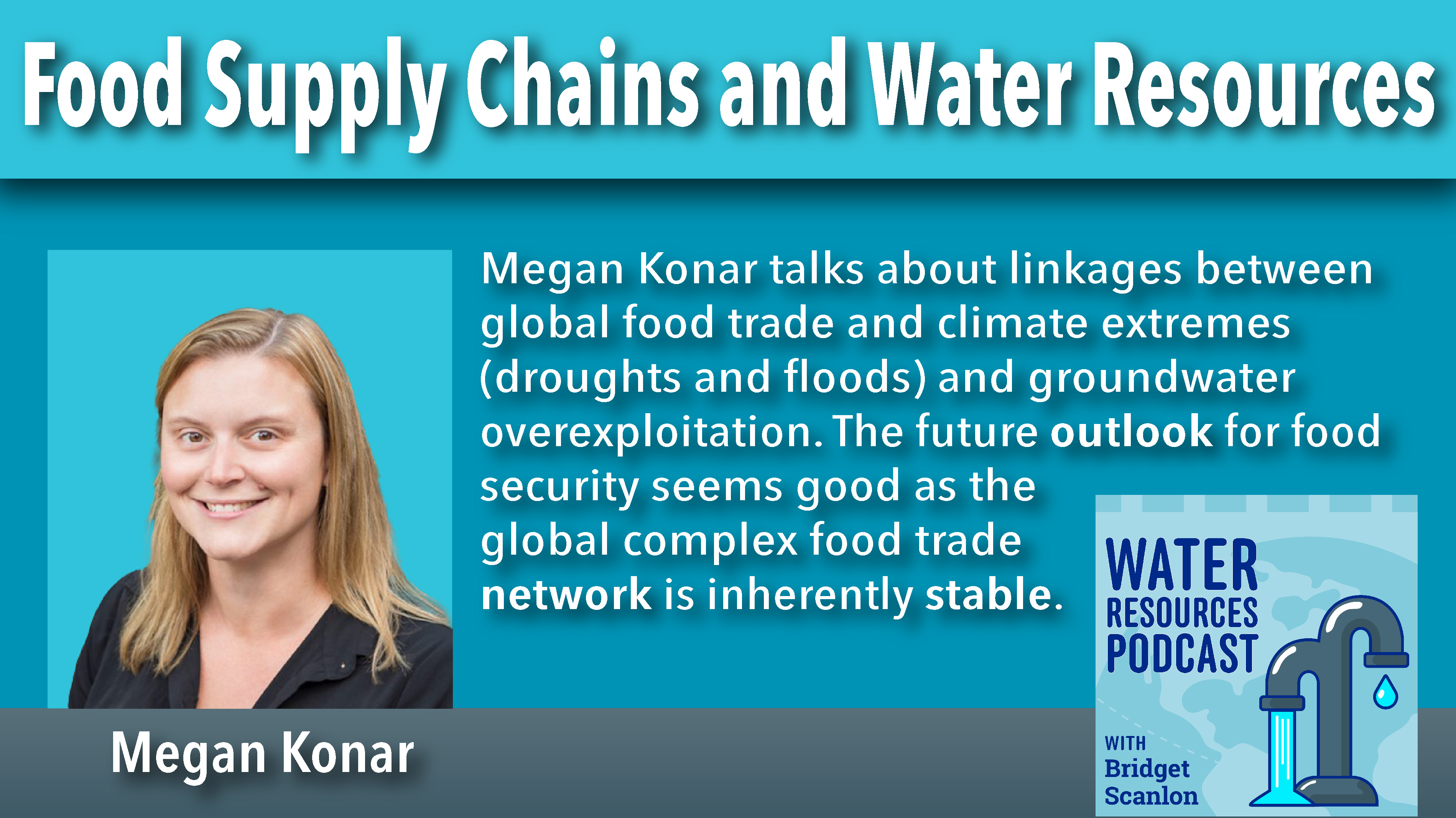Food Supply Chains and Water Resources promo