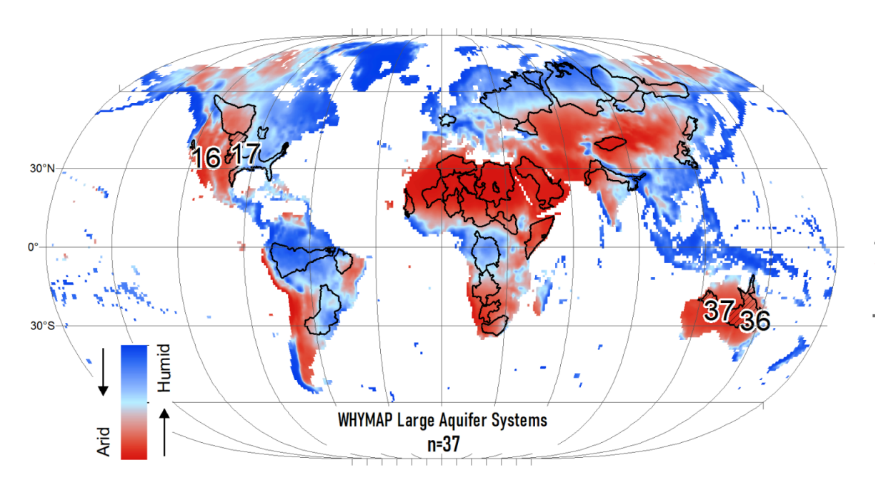 Global map of aquifers